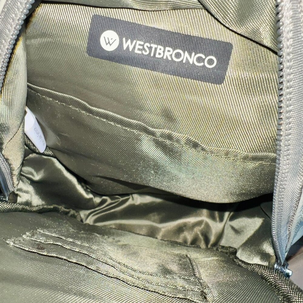 Westbronco Small Sling Bag in Olive Green, NWOT - Picture 7 of 13